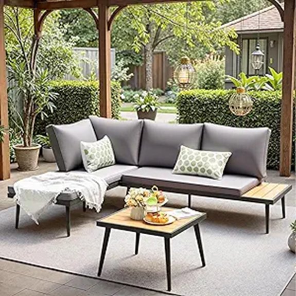 outdoor sectional sofa set