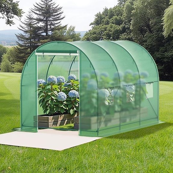 Walk-in Greenhouse for Outdoors with Ventilation