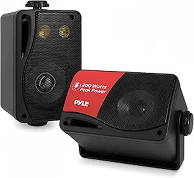 outdoor wall mounted speakers