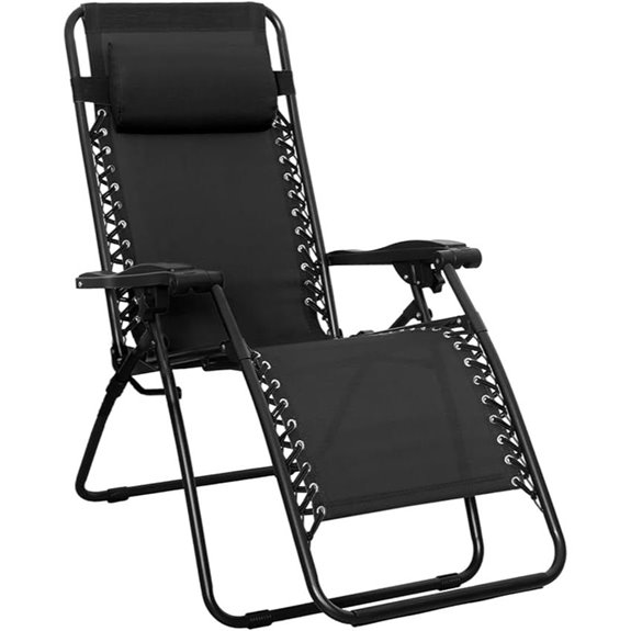Amazon Basics Outdoor Zero Gravity Lounge Chair