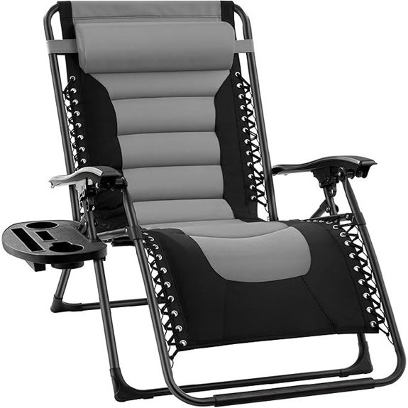 Best Choice Oversized Zero Gravity Recliner with Accessories