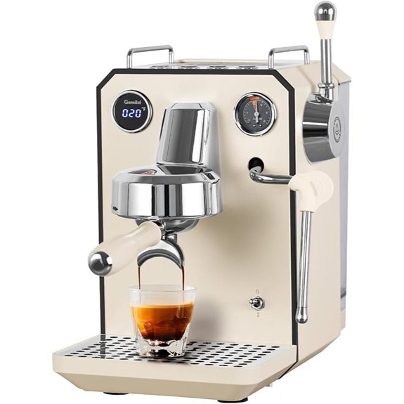 Owl 15 Bar Espresso Machine with Milk Frother