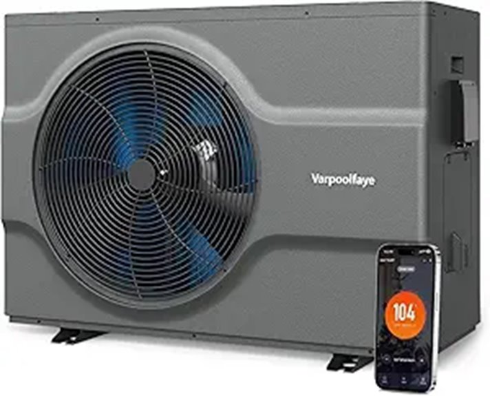 pool heat pump options
