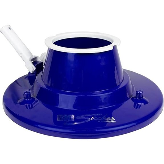 Poolmaster 28300 Big Sucker Manual Swimming Pool Leaf Vacuum Head Blue