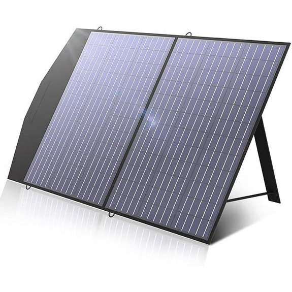 portable 100w foldable solar panel