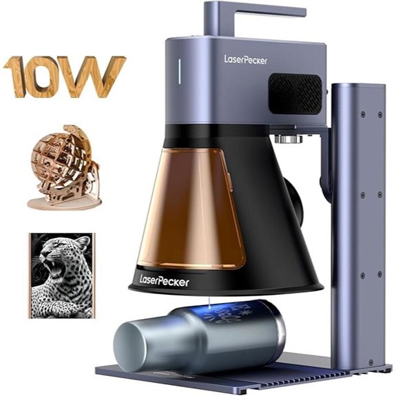 LaserPecker LP2 Plus 10W Laser Engraver and Cutter
