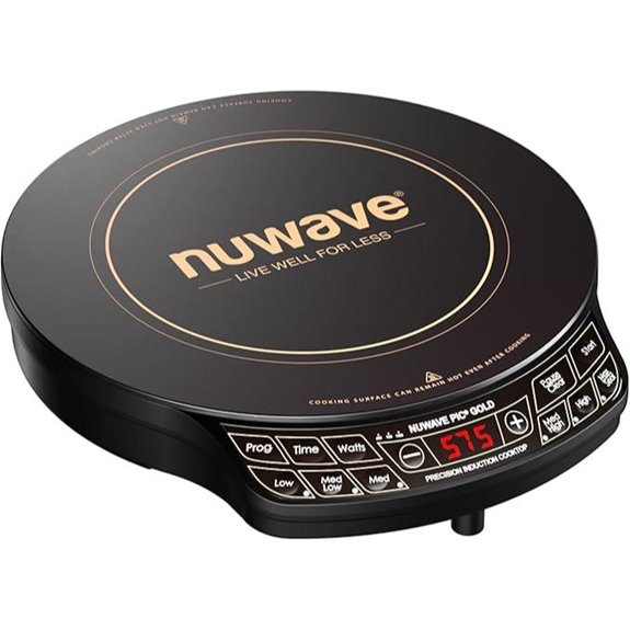 Nuwave Induction Cooktop 12” Ceramic Glass Portable