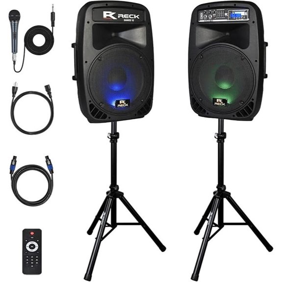 PRORECK Dance 12 Portable PA Speaker System
