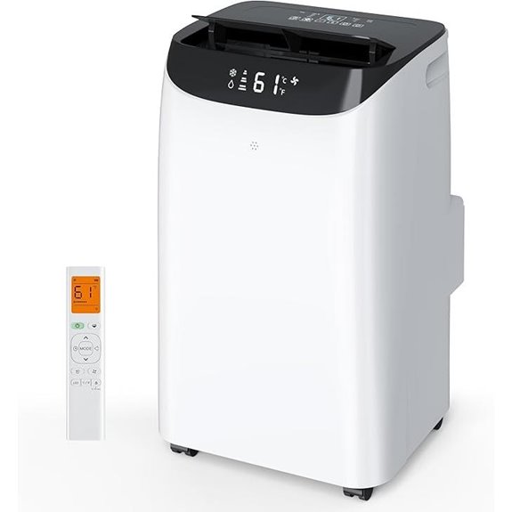 Portable 16000BTU AC with Remote and Dehumidifier