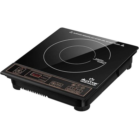 Duxtop 1800W Portable Induction Cooktop Burner