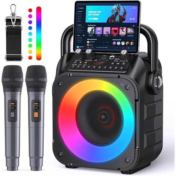 portable bluetooth karaoke machine