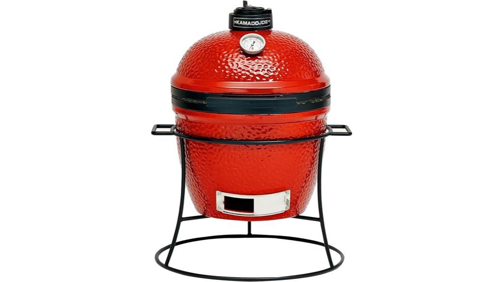 portable ceramic charcoal grill