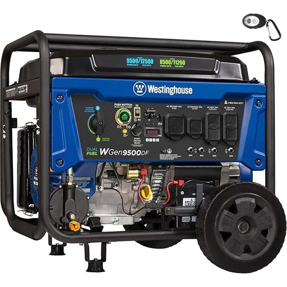 portable dual fuel generator