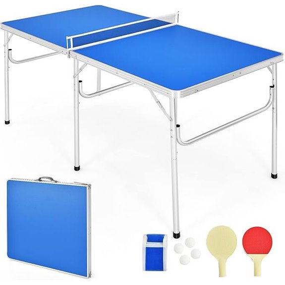 portable foldable ping pong