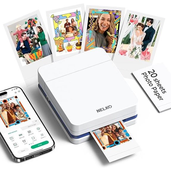 Nelko PP01 Portable Photo Printer for iOS & Android