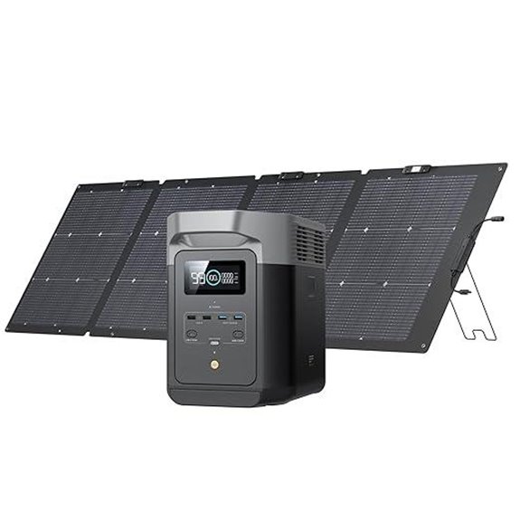 portable solar power generator