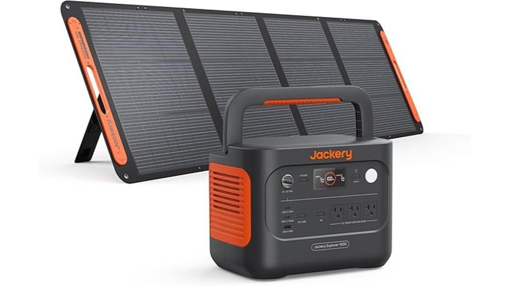portable solar power station