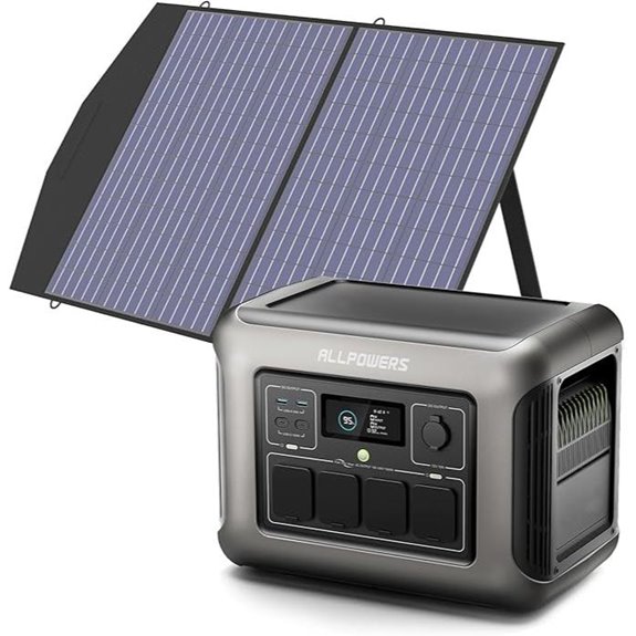 portable solar power station