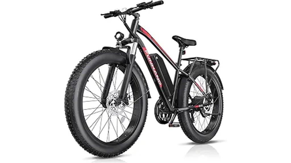 powerful 1000w electric bike