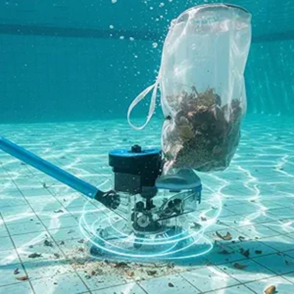 High-Power Cordless Pool Vacuum with Extra Filter Bags
