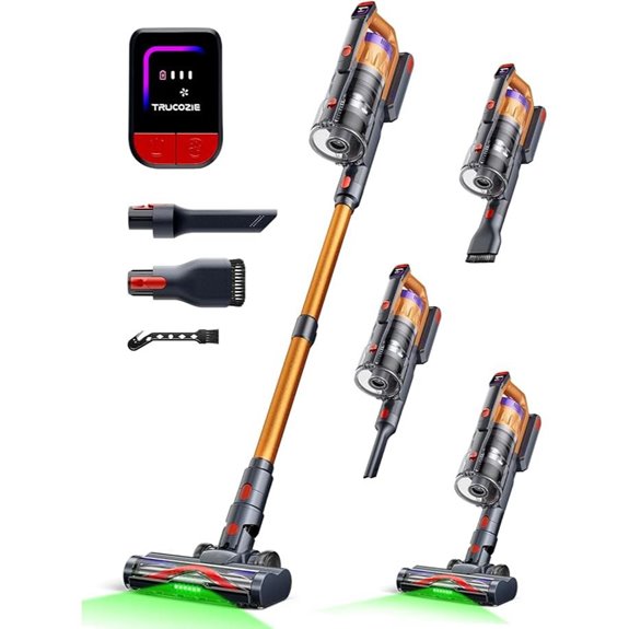 Cordless Vacuum Cleaner with 60Kpa Suction and Long Battery