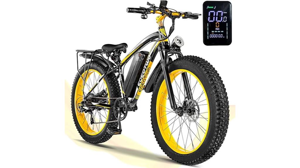 powerful fat tire e bike