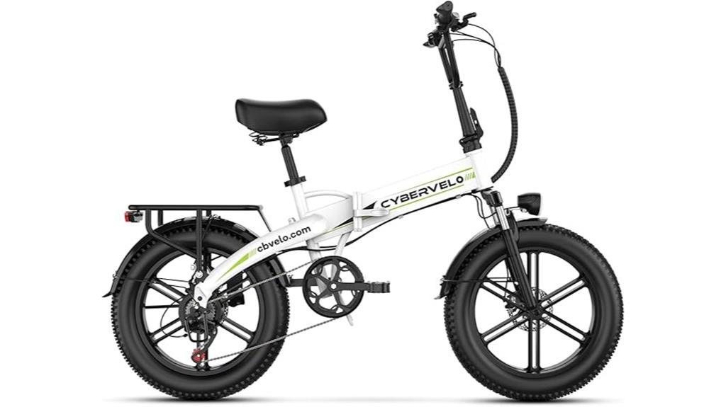 powerful foldable e bike