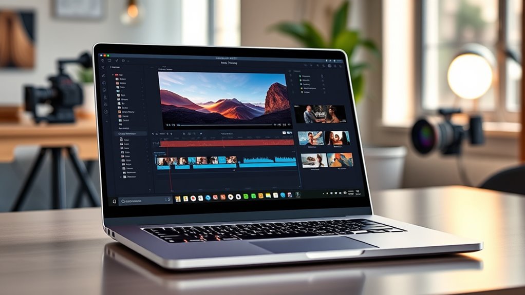 powerful high resolution editing tools