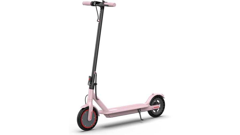 powerful solid tire scooter