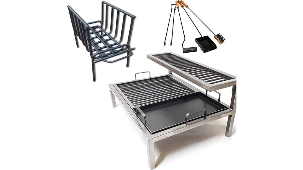 premium argentine grill features