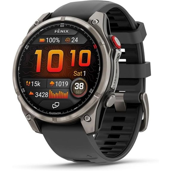 premium titanium gps watch