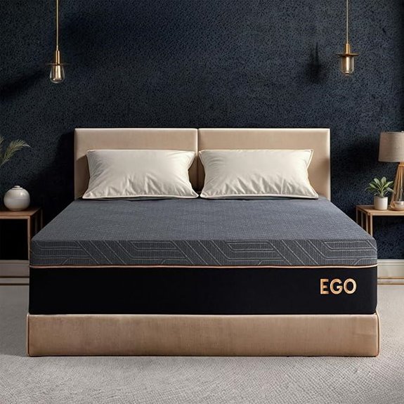 EGOHOME 12-Inch Queen Cooling Memory Foam Mattress