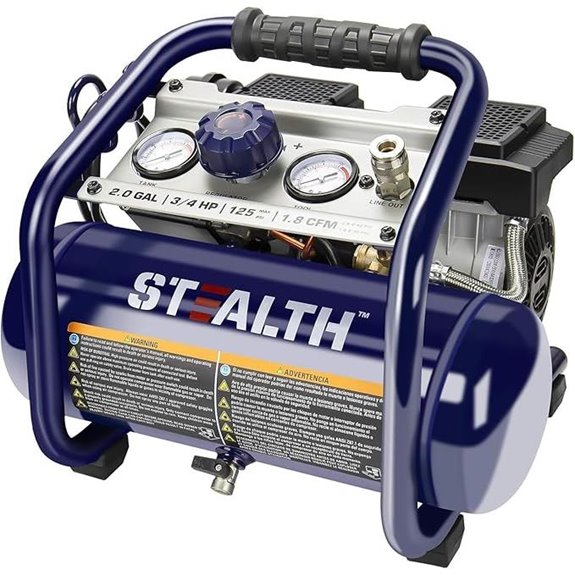 Stealth 2-Gallon Quiet Oil-Free Air Compressor