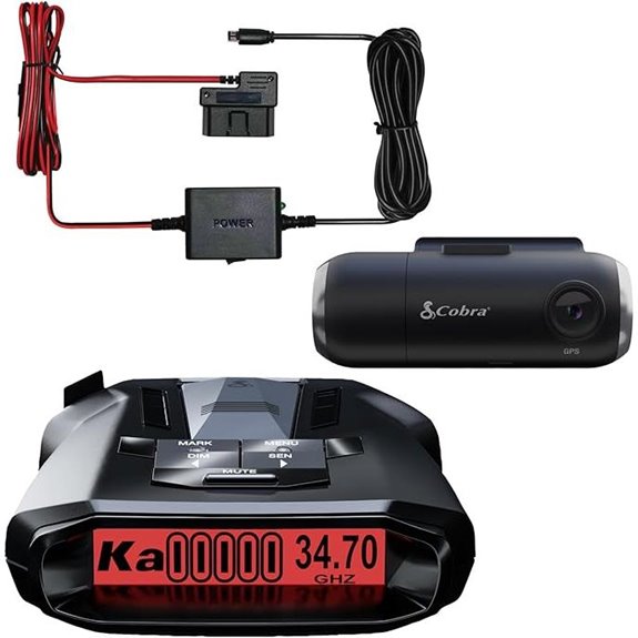 radar detector dash cam