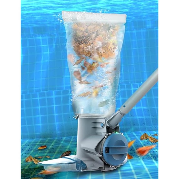 KOKIDO Rechargeable Pool Leaf Vacuum Cleaner