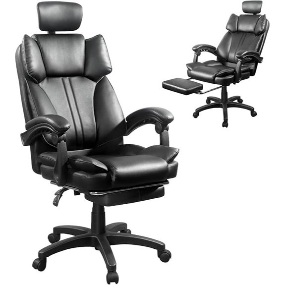 robust ergonomic gaming chair