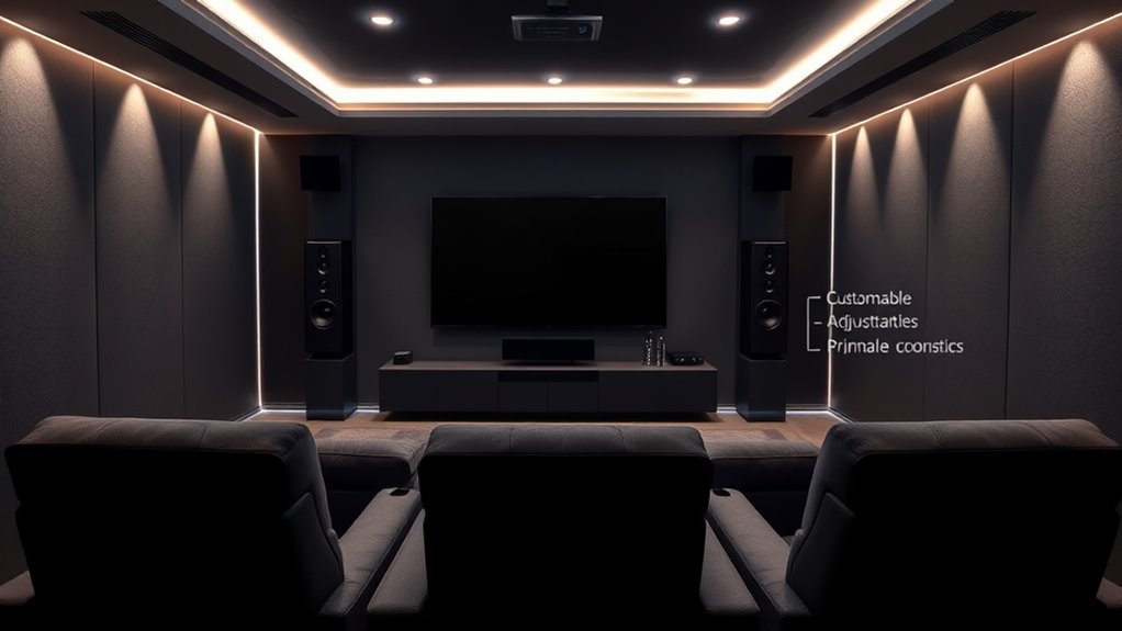 room size audio connectivity