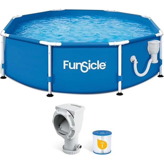 round above ground pool