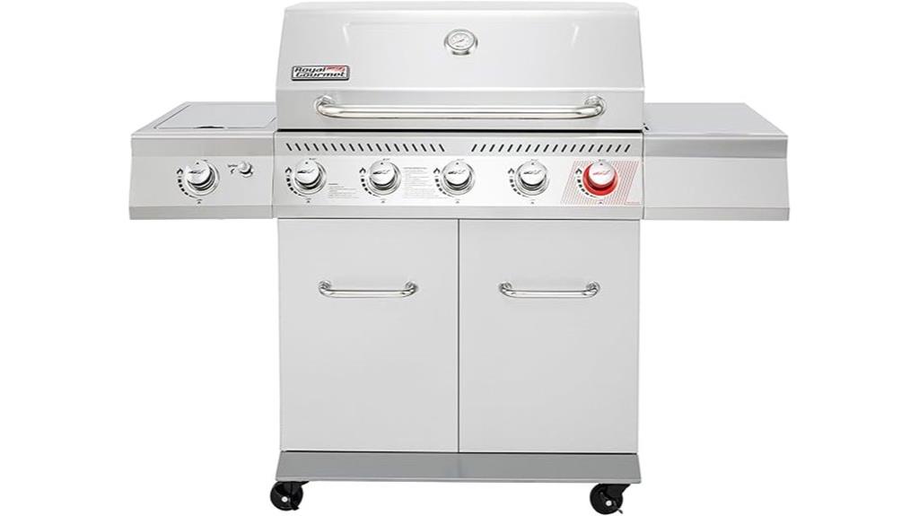 royal gourmet 5 burner grill