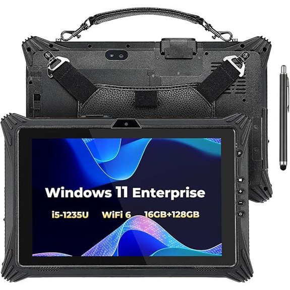rugged 10 1 windows tablet