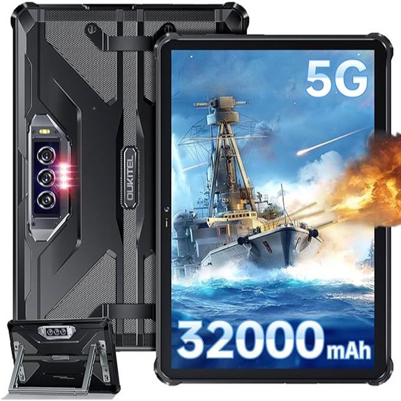 rugged 5g tablet with camera