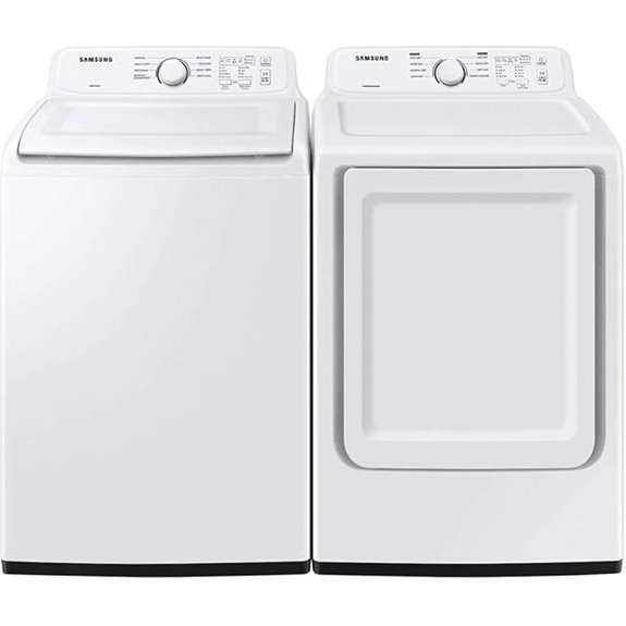 samsung white washer pair