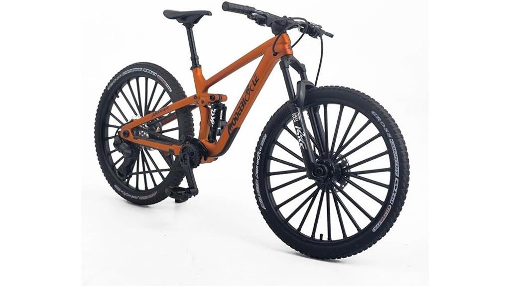 scale model mountain bike