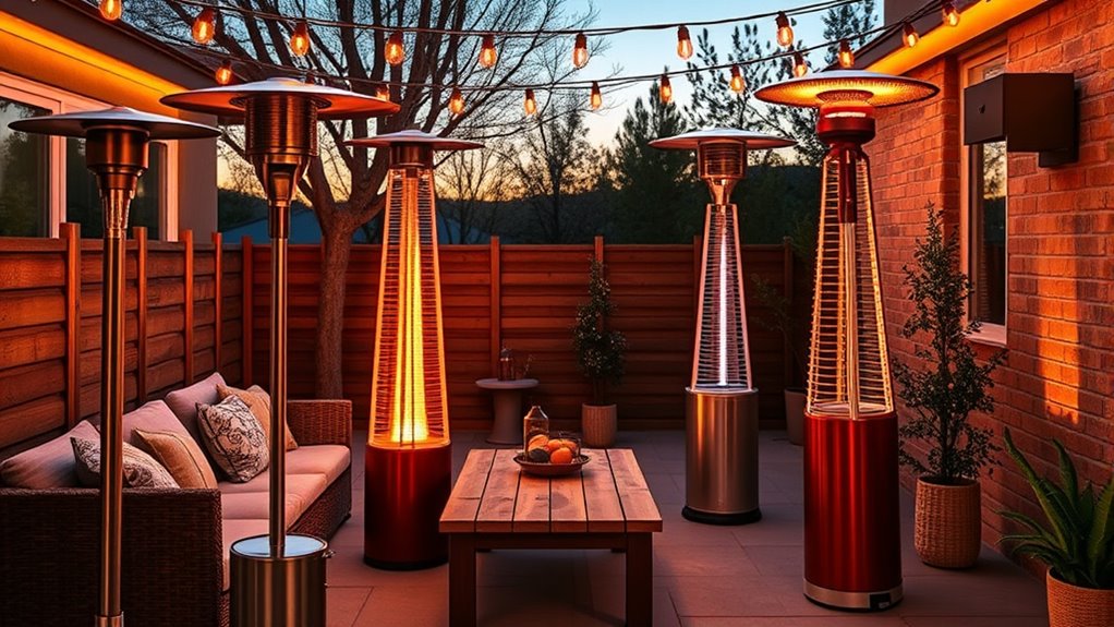 selecting safe efficient patio heaters