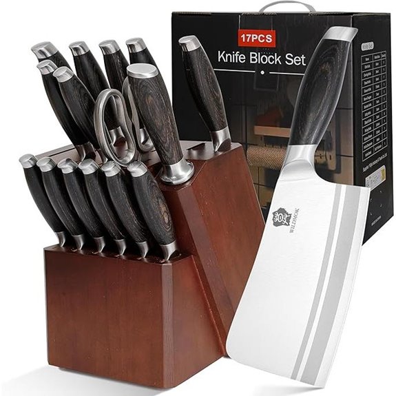 seventeen knife set