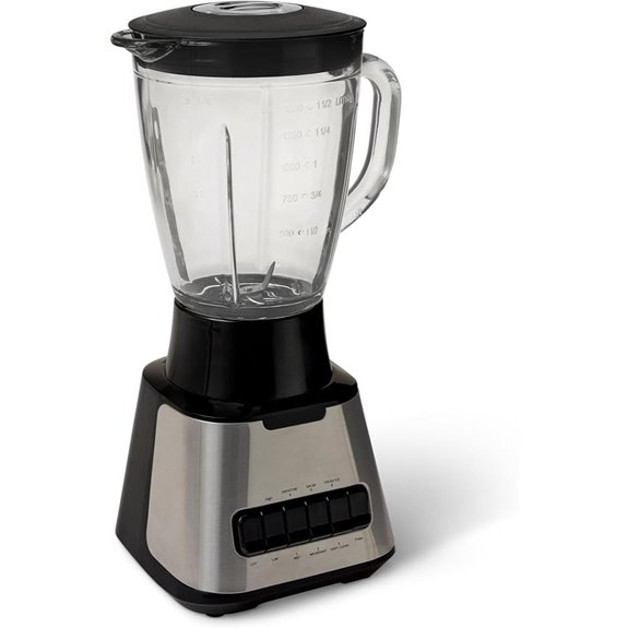 Amazon Basics 6-Cup Countertop Blender with Pre-Programs