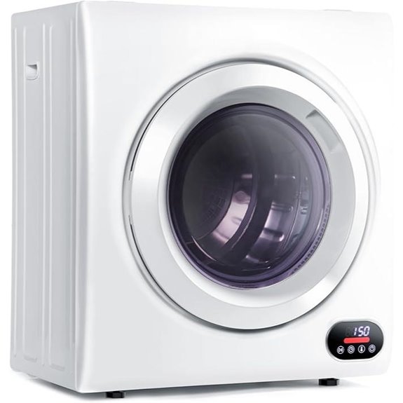 small lcd laundry dryer