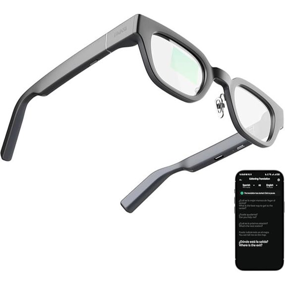 smart ar glasses with translation