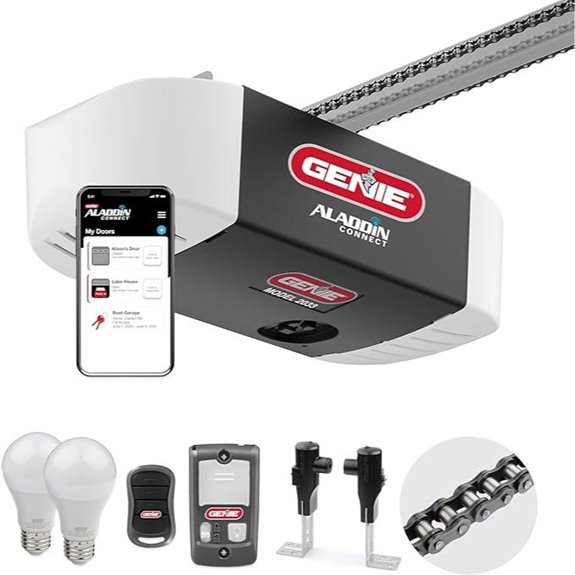 Genie Chain Glide Connect Smart Garage Opener