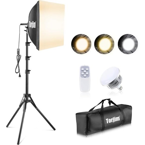 softbox lighting with led